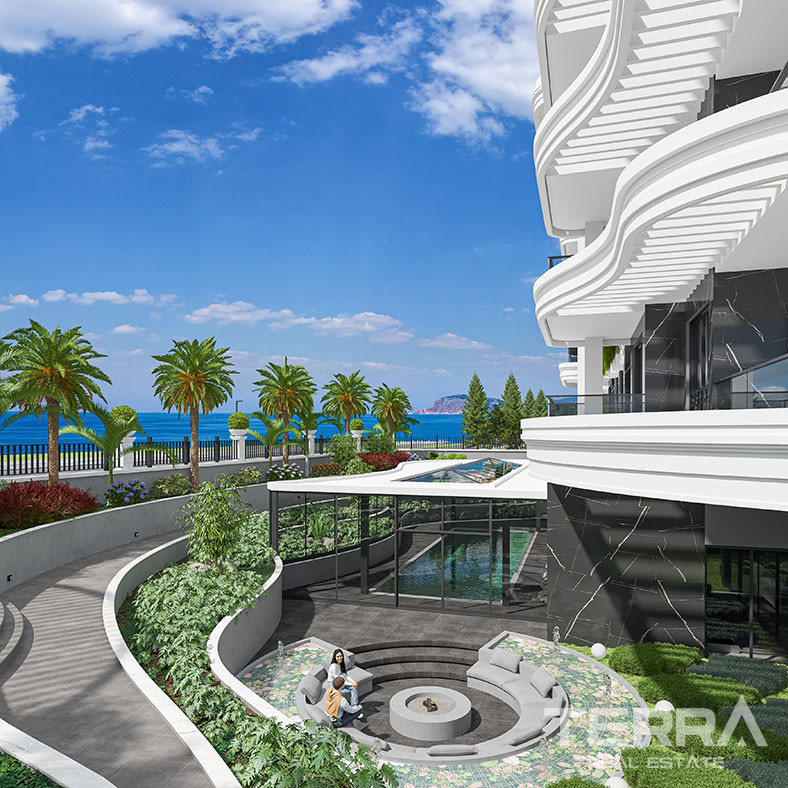 Exclusively Designed Seafront Apartments in Kestel, Alanya - 78255