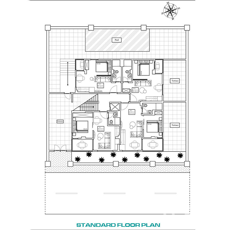 Investment Apart Hotel with Furnished Rooms in Alanya Center - 78417