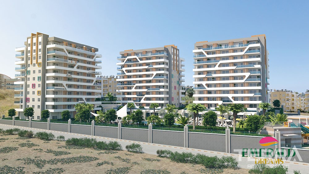 Emerald Dreams – Leiligheter til salgs i Avsallar, Alanya, Tyrkia - 3104