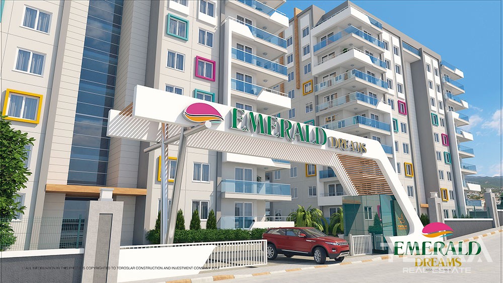 Emerald Dreams – Leiligheter til salgs i Avsallar, Alanya, Tyrkia - 3105