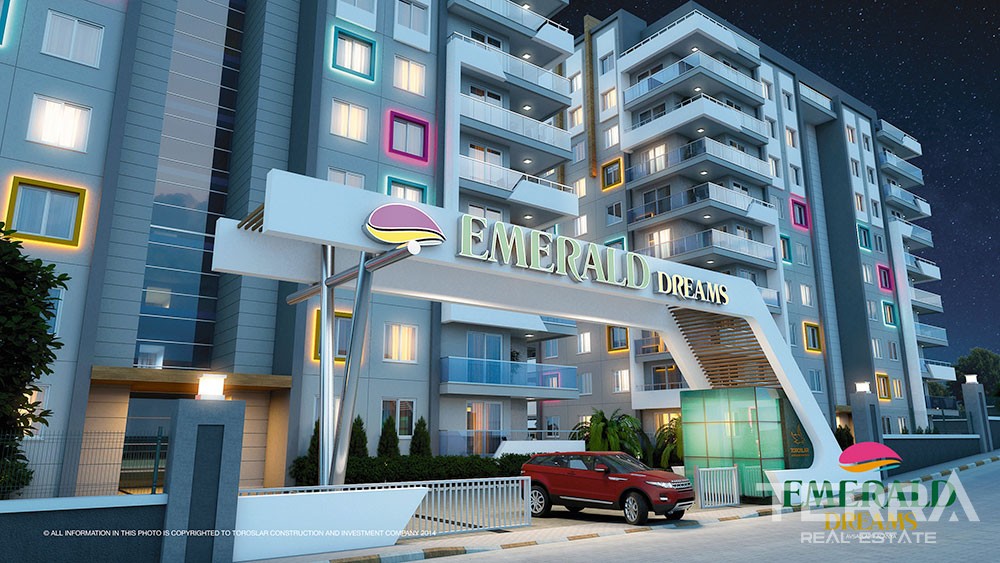 Emerald Dreams – Leiligheter til salgs i Avsallar, Alanya, Tyrkia - 3107
