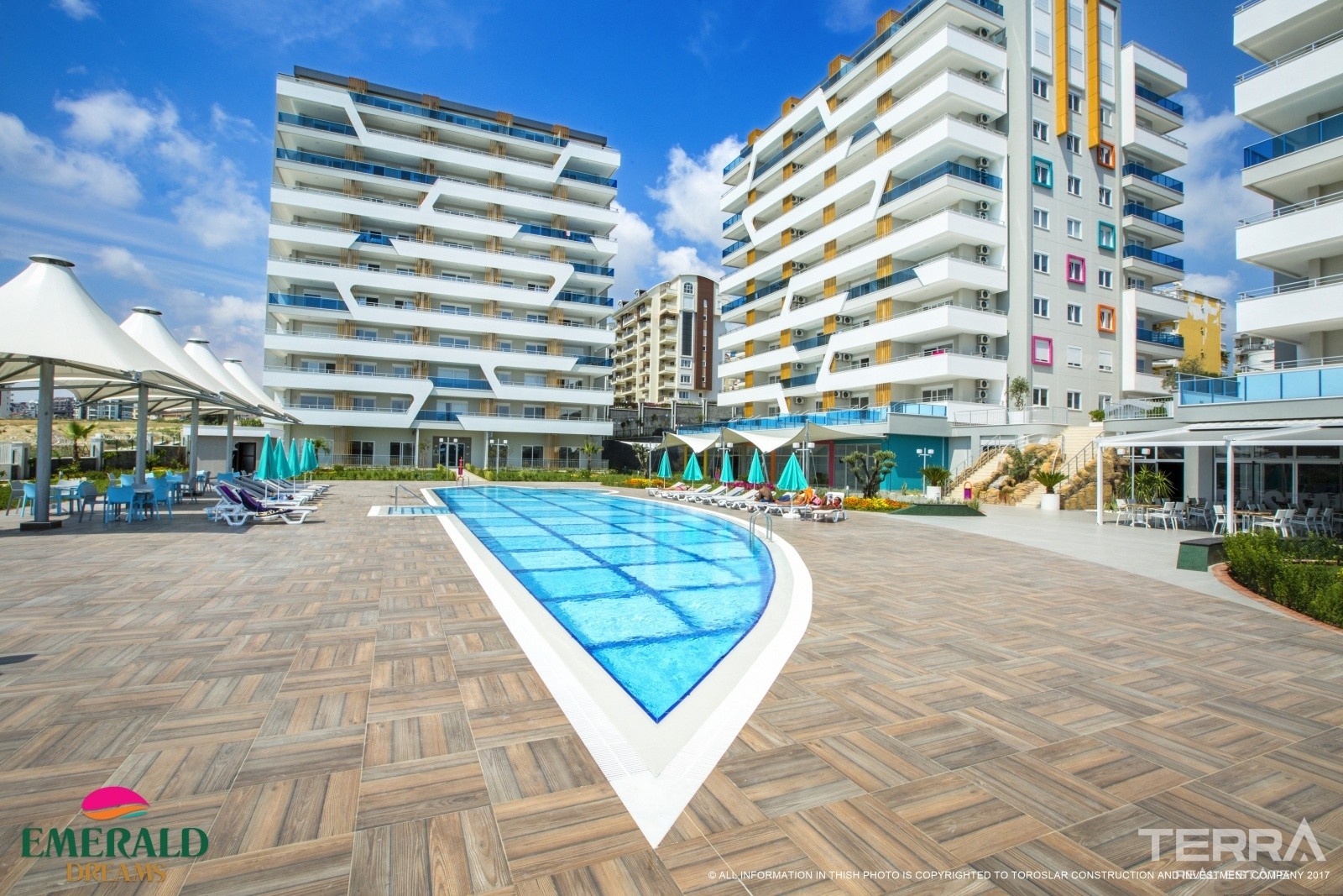 Emerald Dreams – Leiligheter til salgs i Avsallar, Alanya, Tyrkia - 15584