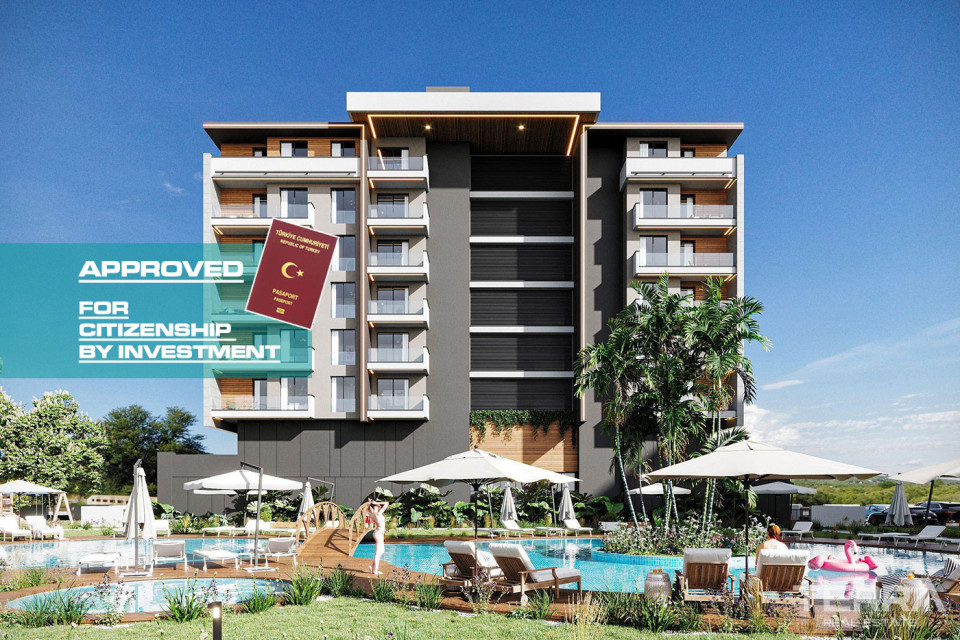 Citizenship Approved Luxury and High Quality Flats in Kepez, Antalya