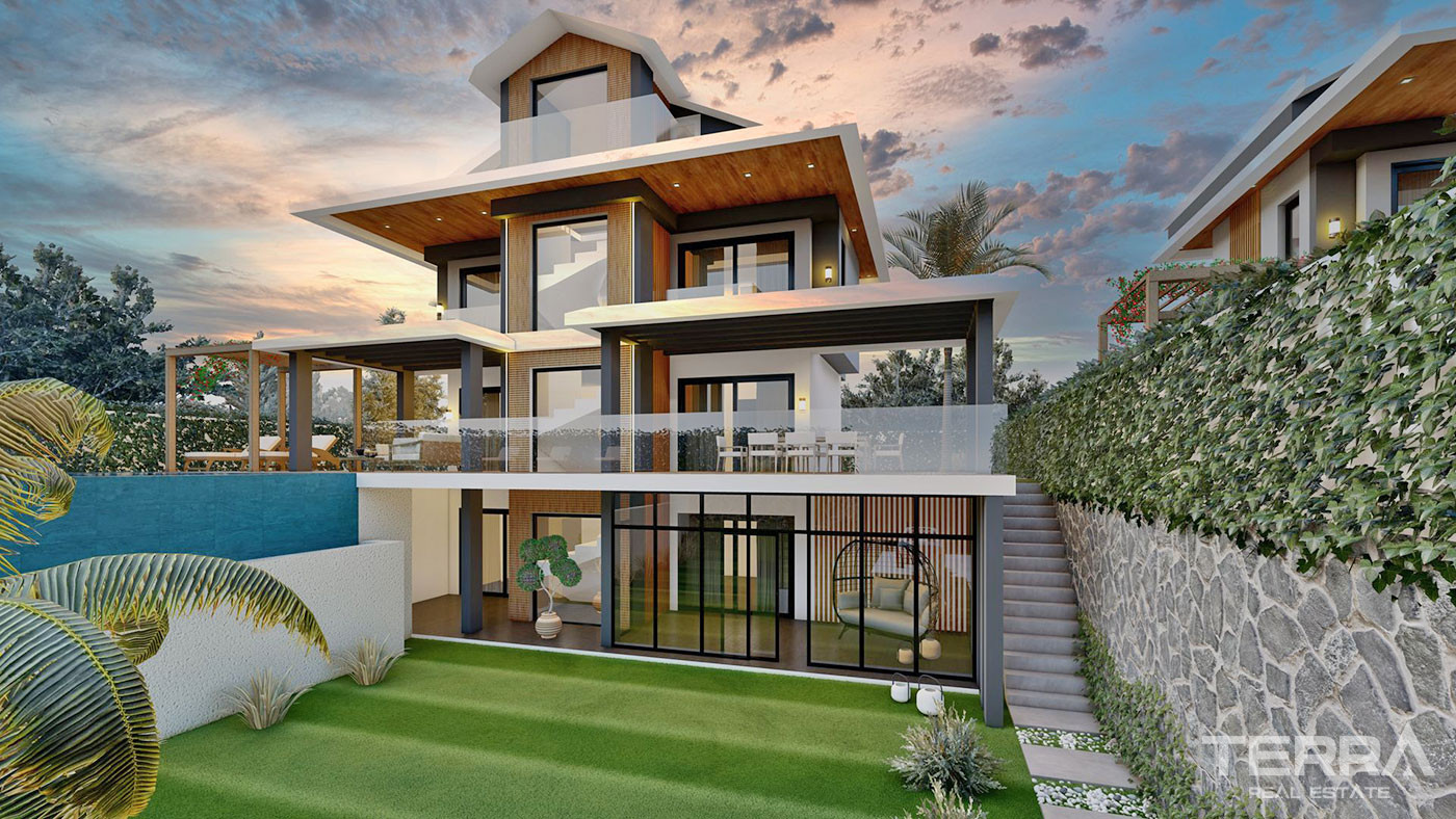 Serene Setting from Villas Close to Amenities in Fethiye - 96164