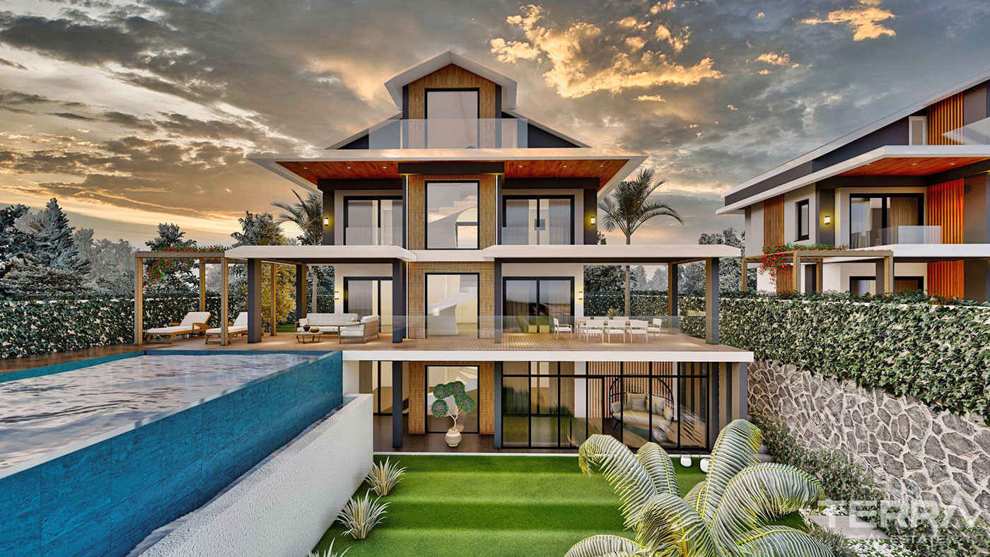 Serene Setting from Villas Close to Amenities in Fethiye - 96165