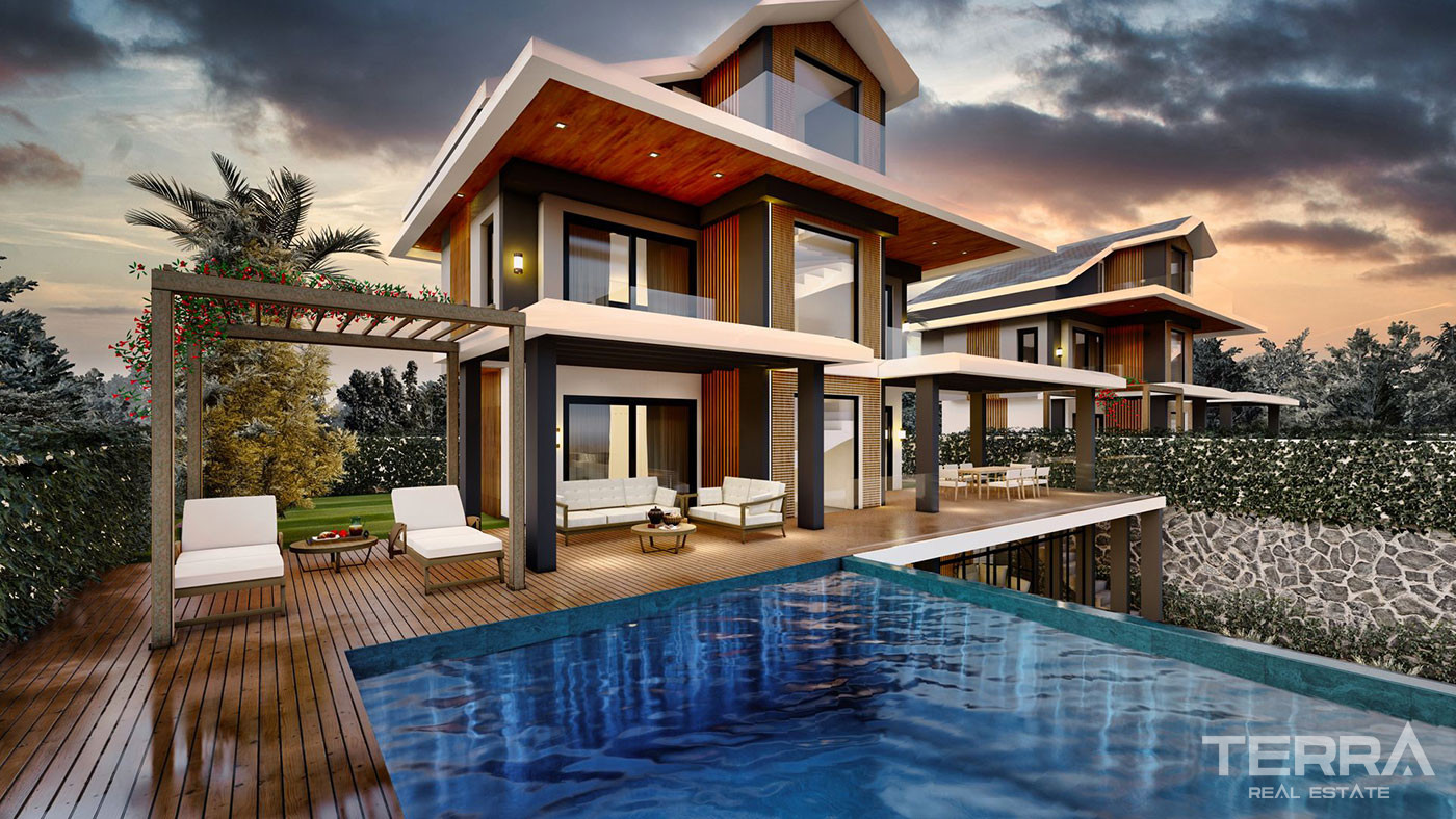 Serene Setting from Villas Close to Amenities in Fethiye - 96168