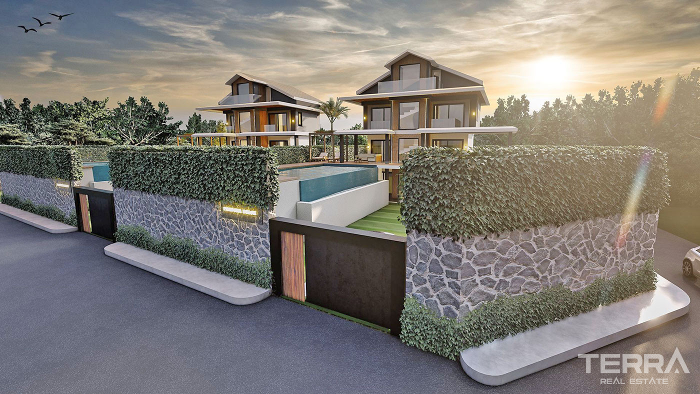 Serene Setting from Villas Close to Amenities in Fethiye - 96170