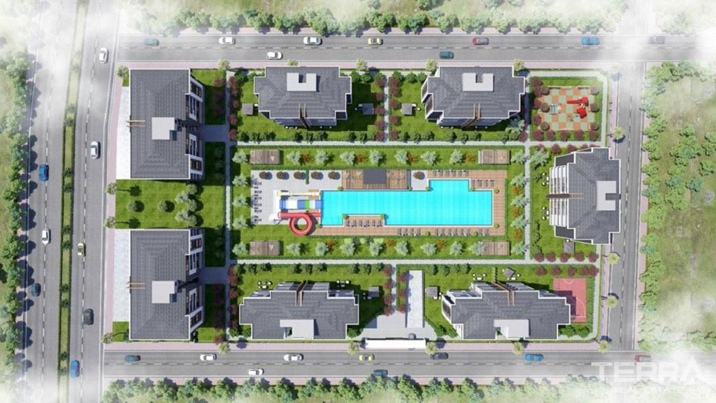 Nowoczesne apartamenty ze świetnymi udogodnieniami w Antalyi - 79247