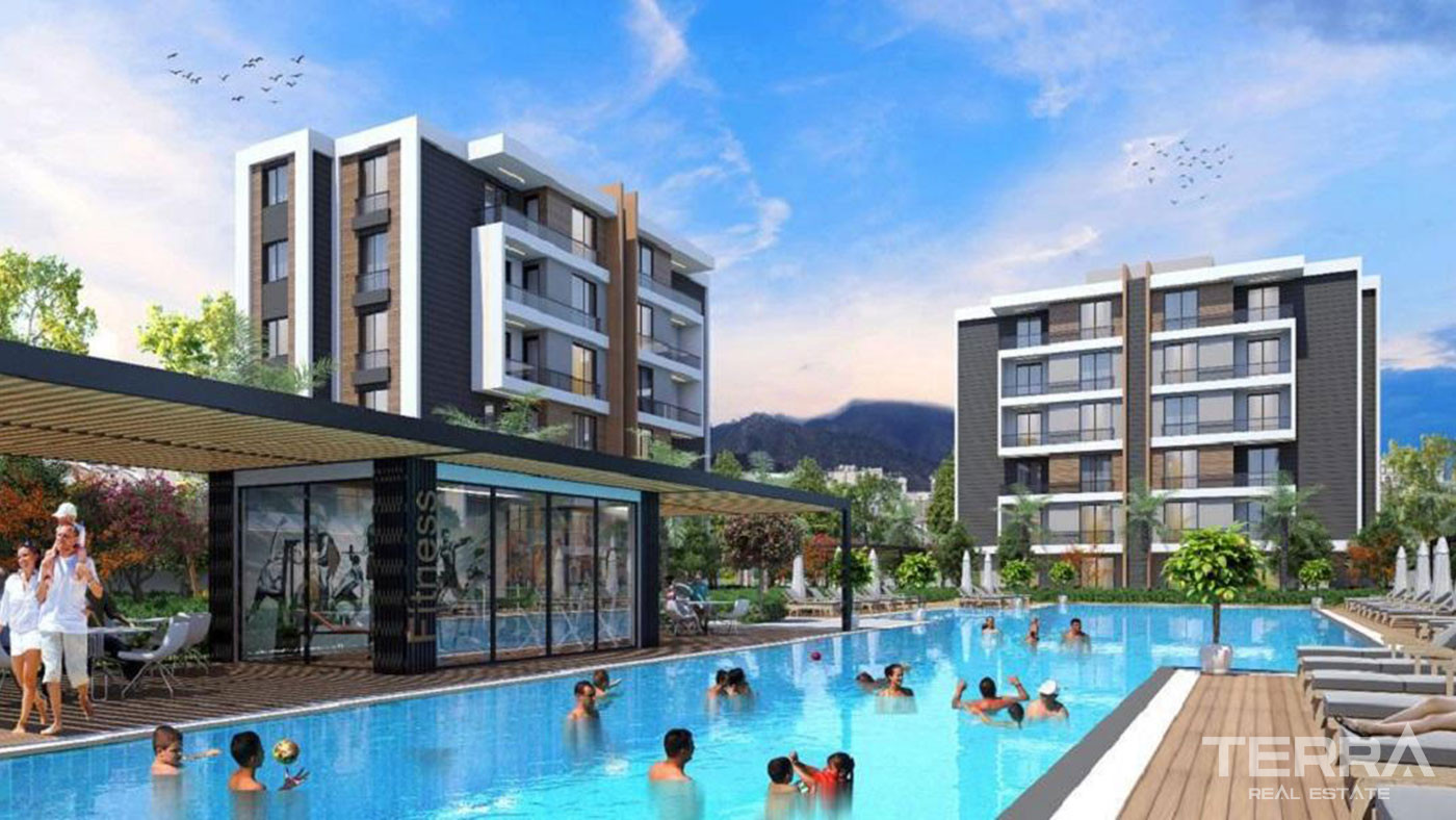 Nowoczesne apartamenty ze świetnymi udogodnieniami w Antalyi - 79248