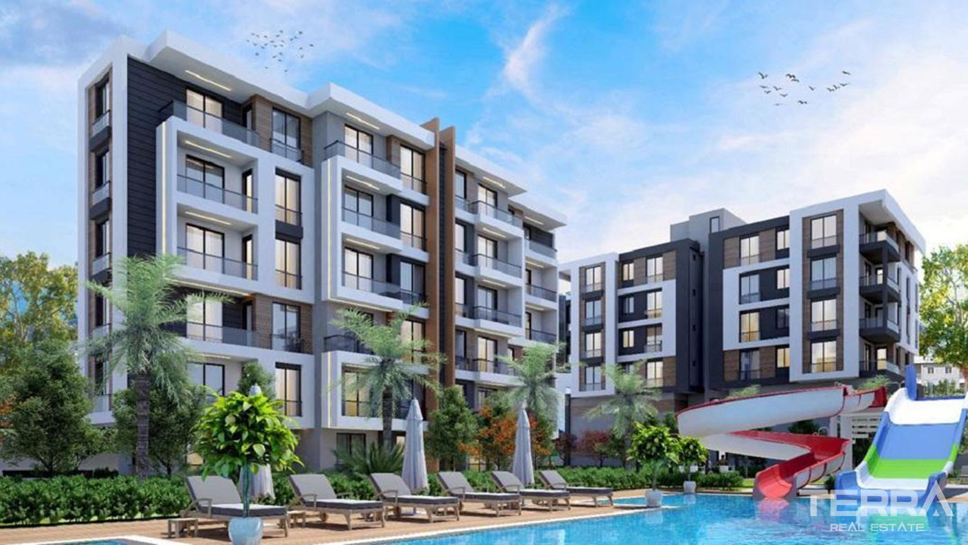Nowoczesne apartamenty ze świetnymi udogodnieniami w Antalyi - 79253