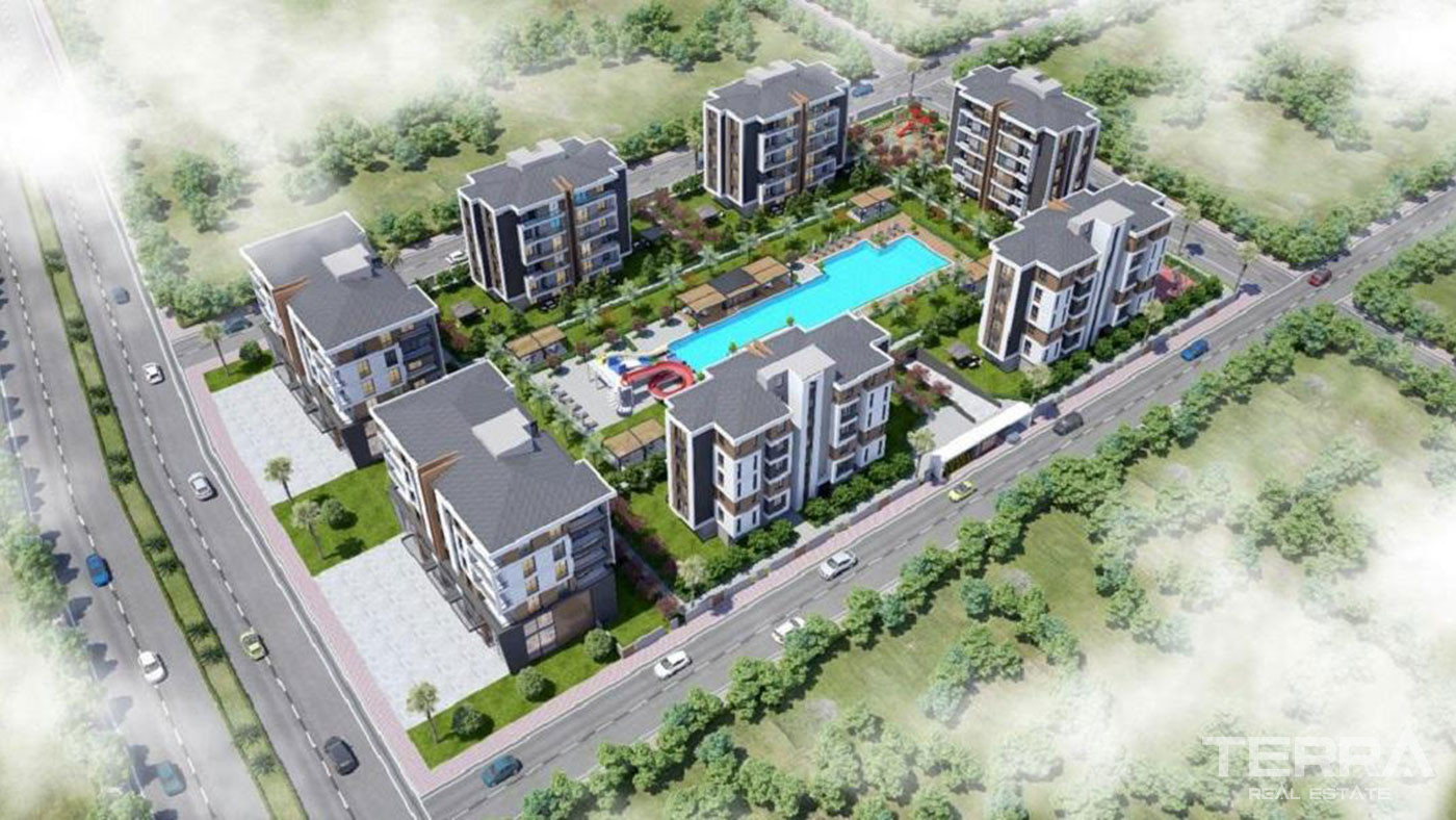 Nowoczesne apartamenty ze świetnymi udogodnieniami w Antalyi - 79256