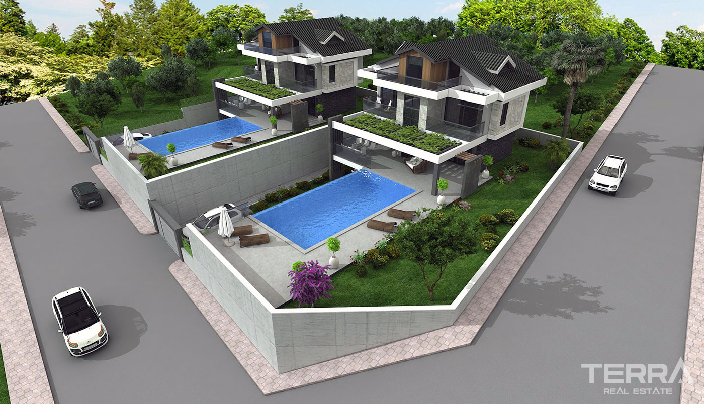 Citizenship Approved Luxury Villas in Elite Area of Ovacık, Fethiye - 78464