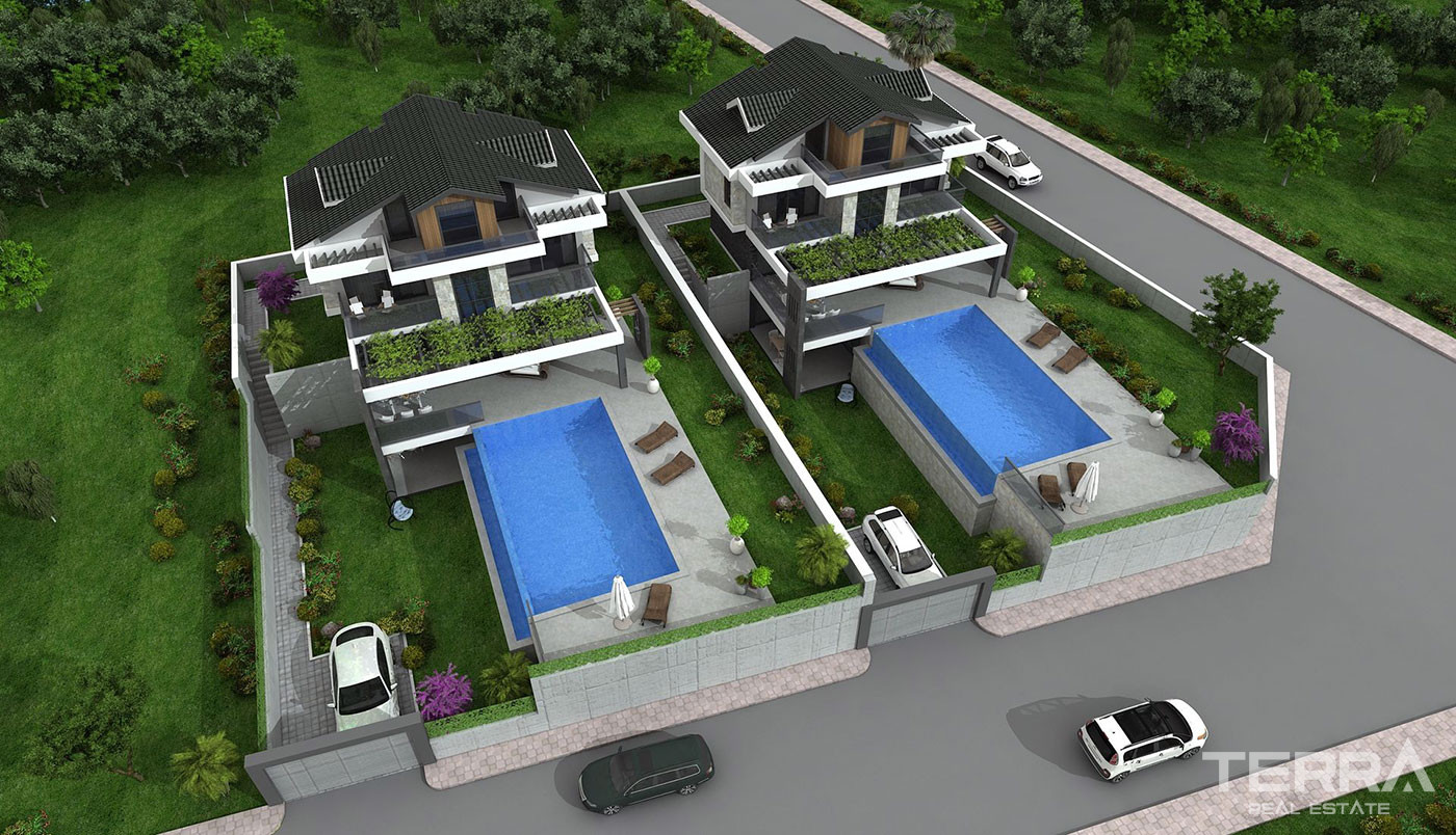 Citizenship Approved Luxury Villas in Elite Area of Ovacık, Fethiye - 78466
