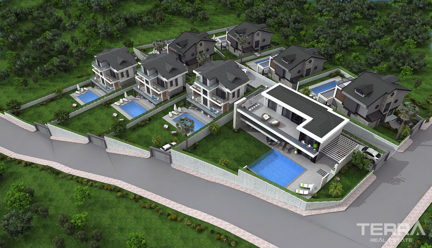Citizenship Approved Luxury Villas in Elite Area of Ovacık, Fethiye - 78468