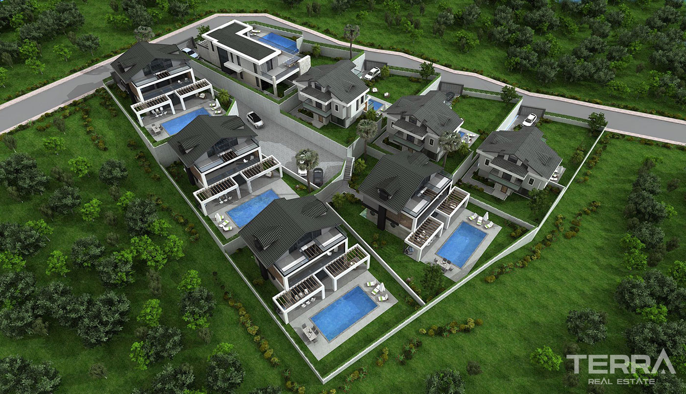 Citizenship Approved Luxury Villas in Elite Area of Ovacık, Fethiye - 78469