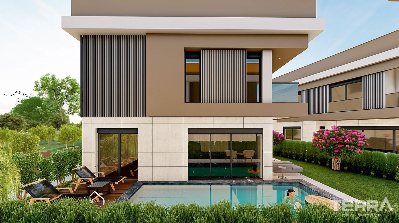 Luxurious Living Villas Suitable for Turkish Citizenship in Antalya - 78804