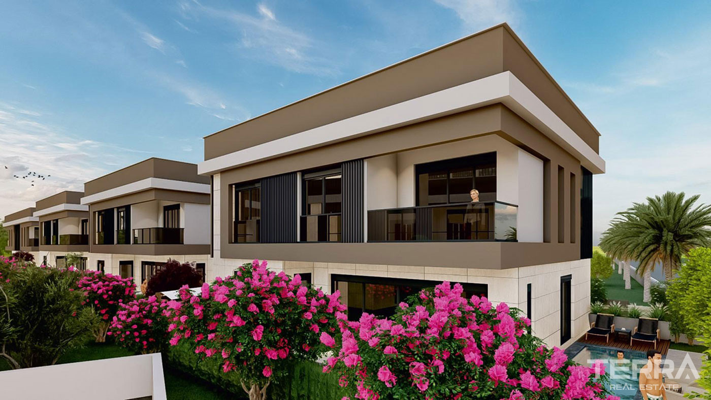 Luxurious Living Villas Suitable for Turkish Citizenship in Antalya - 78809