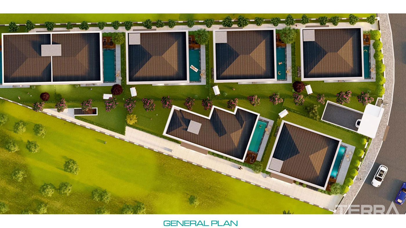 Luxurious Living Villas Suitable for Turkish Citizenship in Antalya - 78817