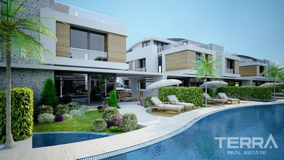 Spacious 5 bedroom villas in Konyaalti, Antalya