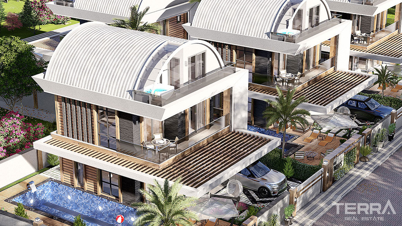 Citizenship Approved Luxury Villas Near the Beach in Alanya - 78766
