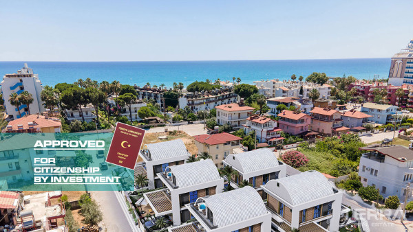 Citizenship Approved Luxury Villas Near the Beach in Alanya