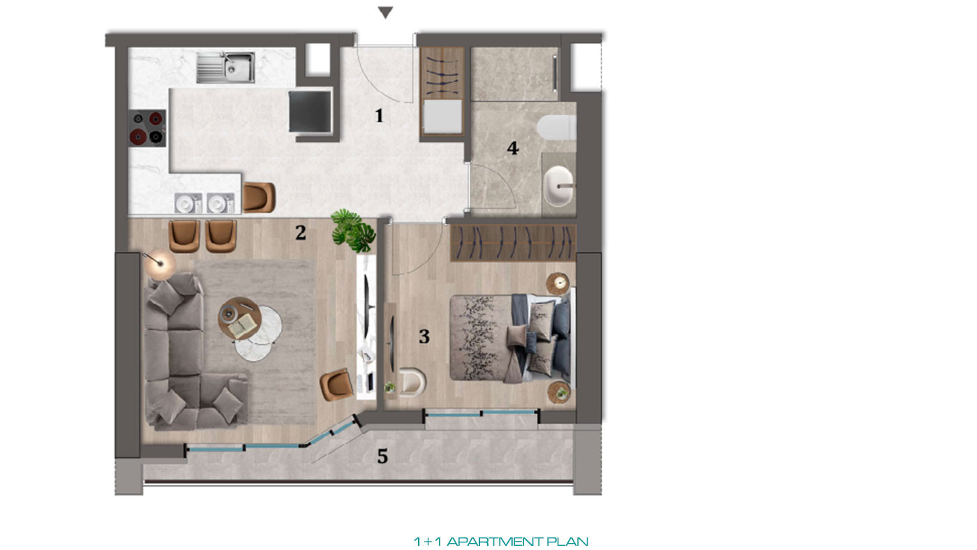 Luxury Turnkey Apartments in The Prestigious Area of Sarıyer, İstanbul - 78722