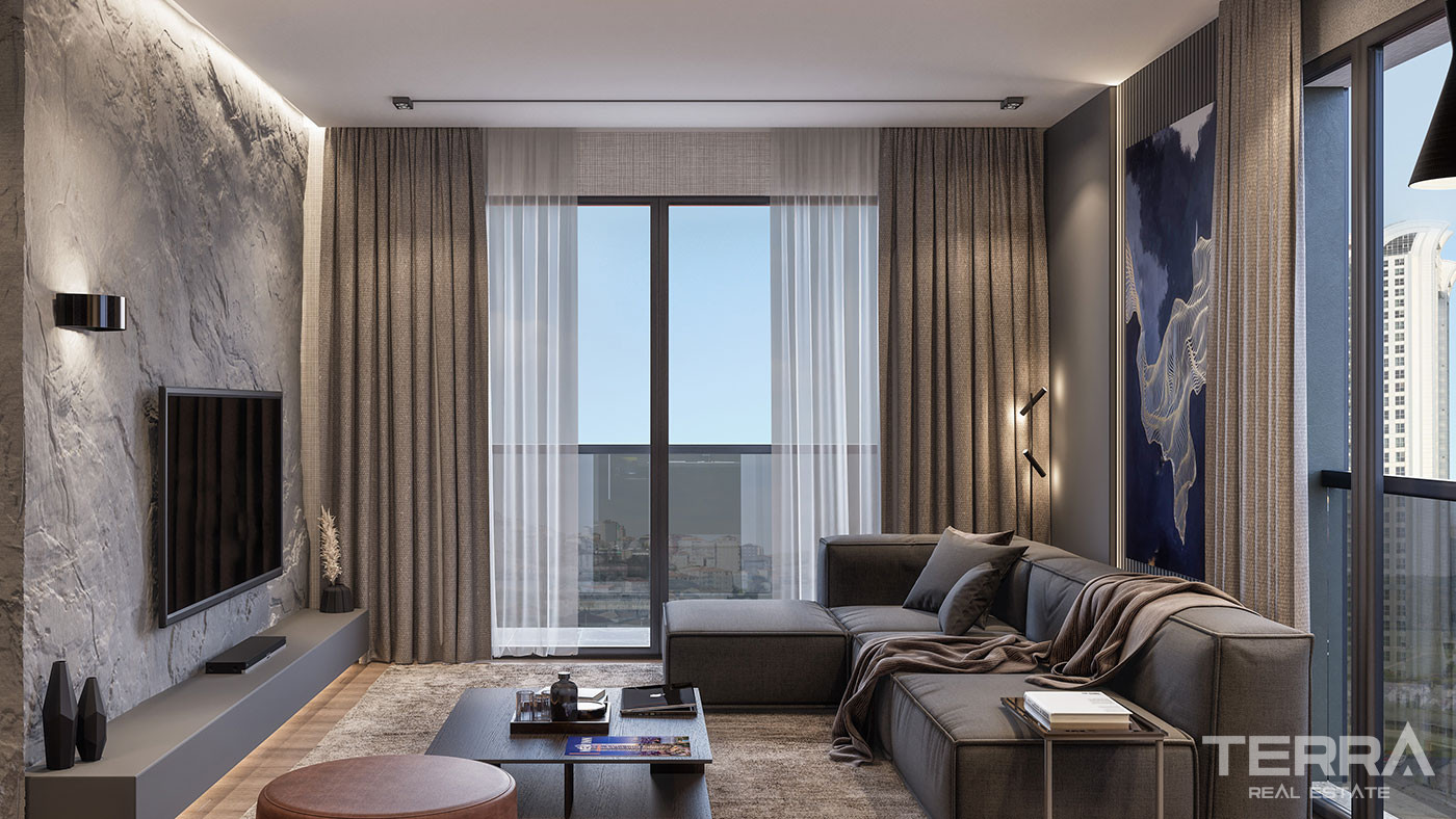 Luxury Turnkey Apartments in The Prestigious Area of Sarıyer, İstanbul - 78724