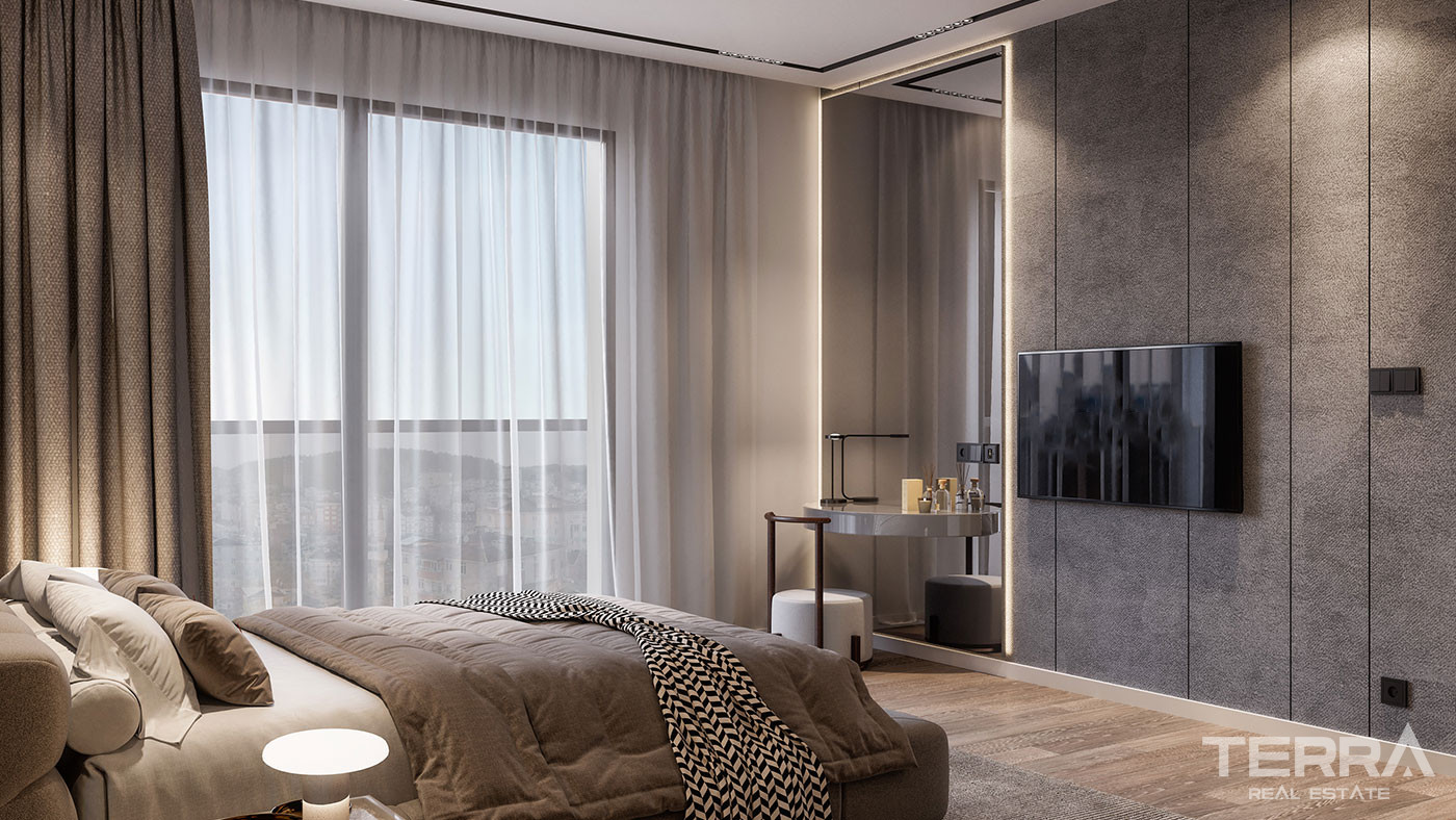 Luxury Turnkey Apartments in The Prestigious Area of Sarıyer, İstanbul - 78728