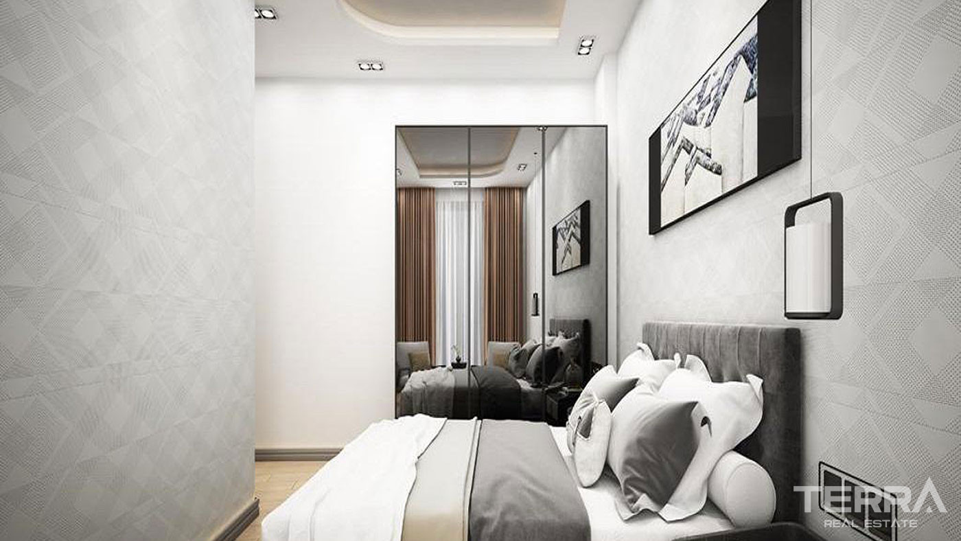 Sea View Apartments with Various Social Amenities in Antalya - 78677