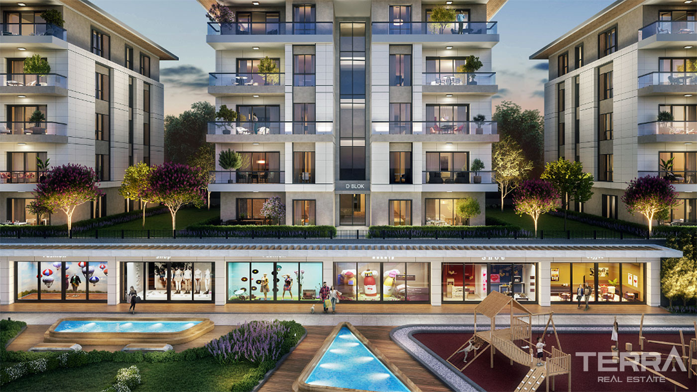 Peaceful Natural Environment with Exclusive Apartments in İstanbul - 78823