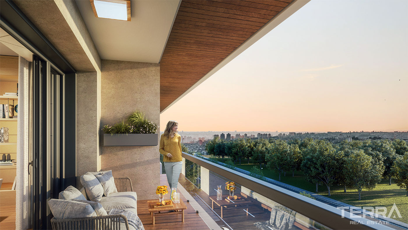 Peaceful Natural Environment with Exclusive Apartments in İstanbul - 78827