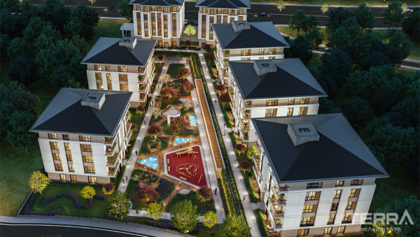 Peaceful Natural Environment with Exclusive Apartments in İstanbul