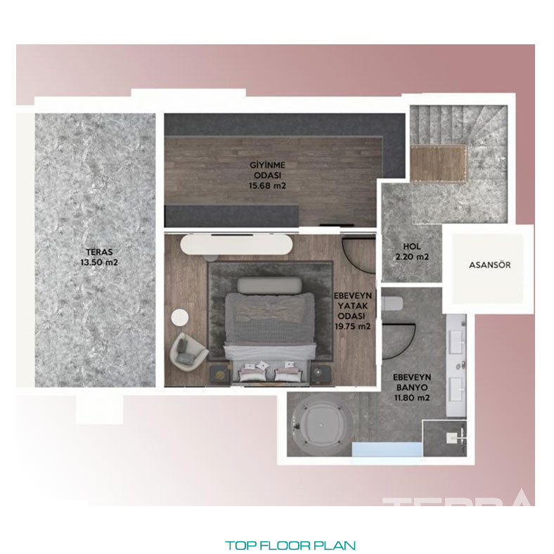 Luxurious Lifestyle from Villas with Smart Home System in Antalya - 78944