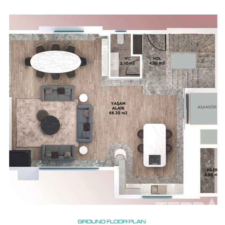 Luxurious Lifestyle from Villas with Smart Home System in Antalya - 78947