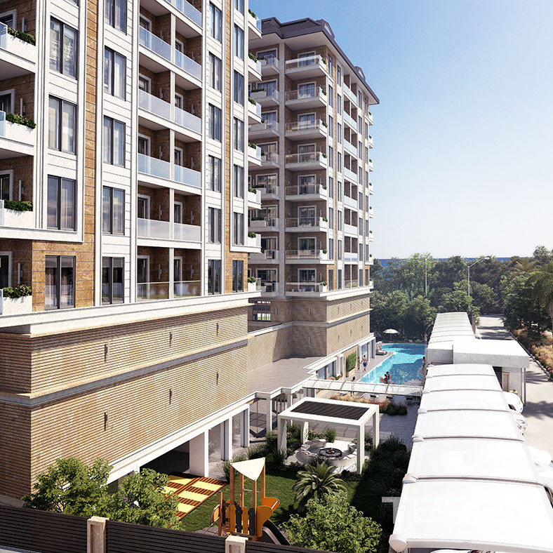 New Investment Flats in The Heart of Mahmutlar Area, Alanya - 79077