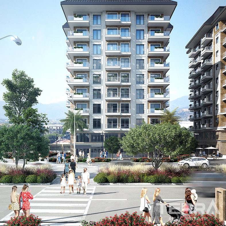 New Investment Flats in The Heart of Mahmutlar Area, Alanya - 79081