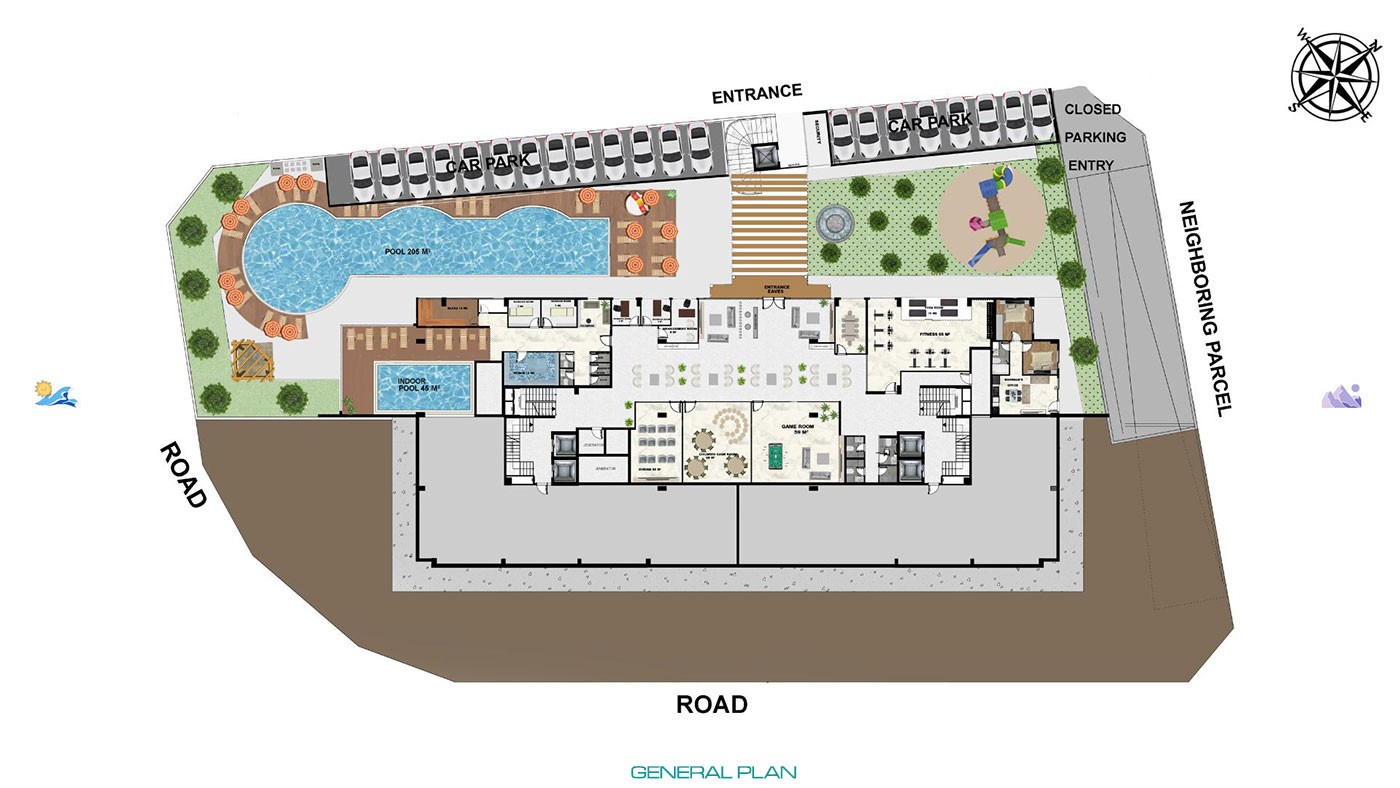 New Investment Flats in The Heart of Mahmutlar Area, Alanya - 79094