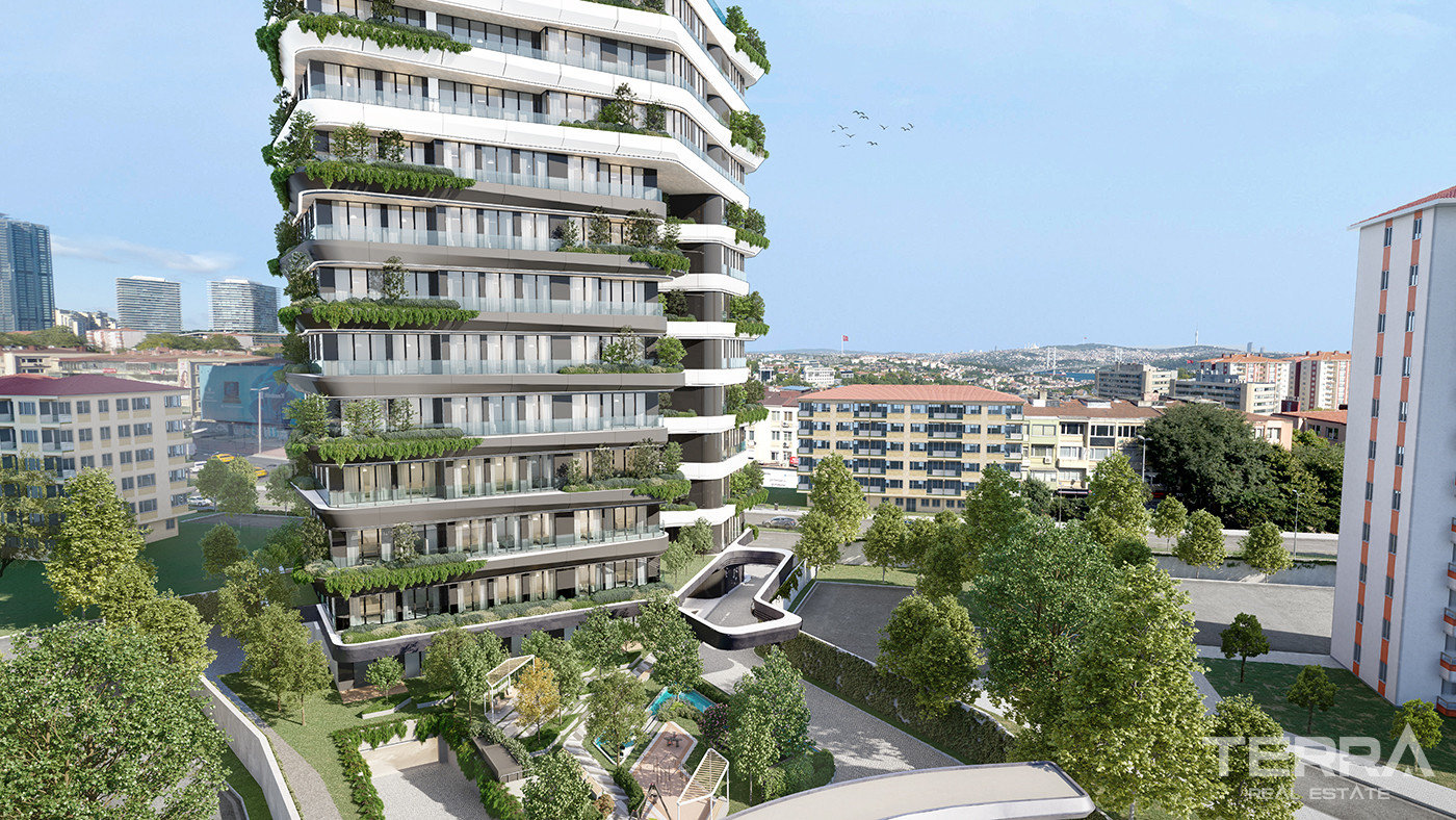 Luxe Apartments for Sale with Bosphorus View in İstanbul, Beşiktaş - 79177