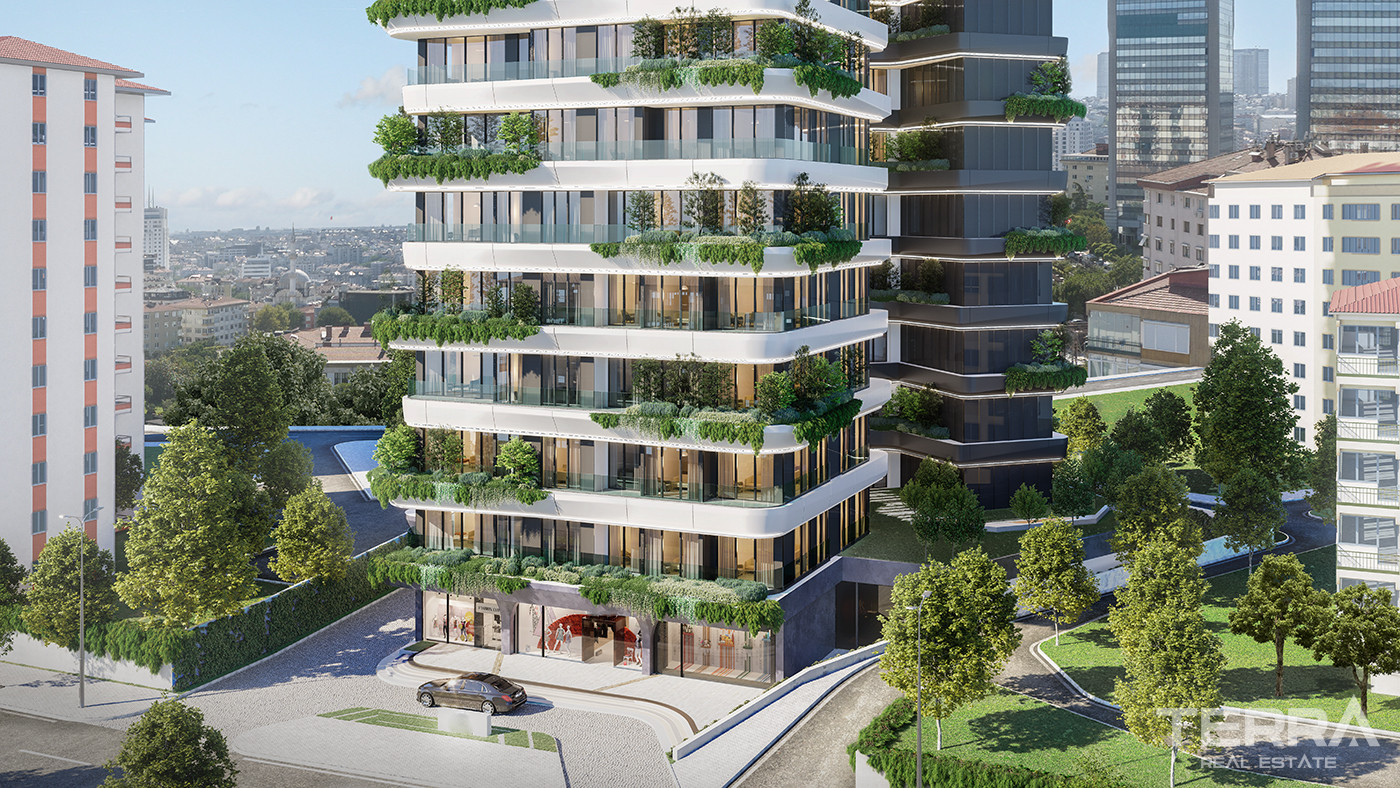 Luxe Apartments for Sale with Bosphorus View in İstanbul, Beşiktaş - 79178