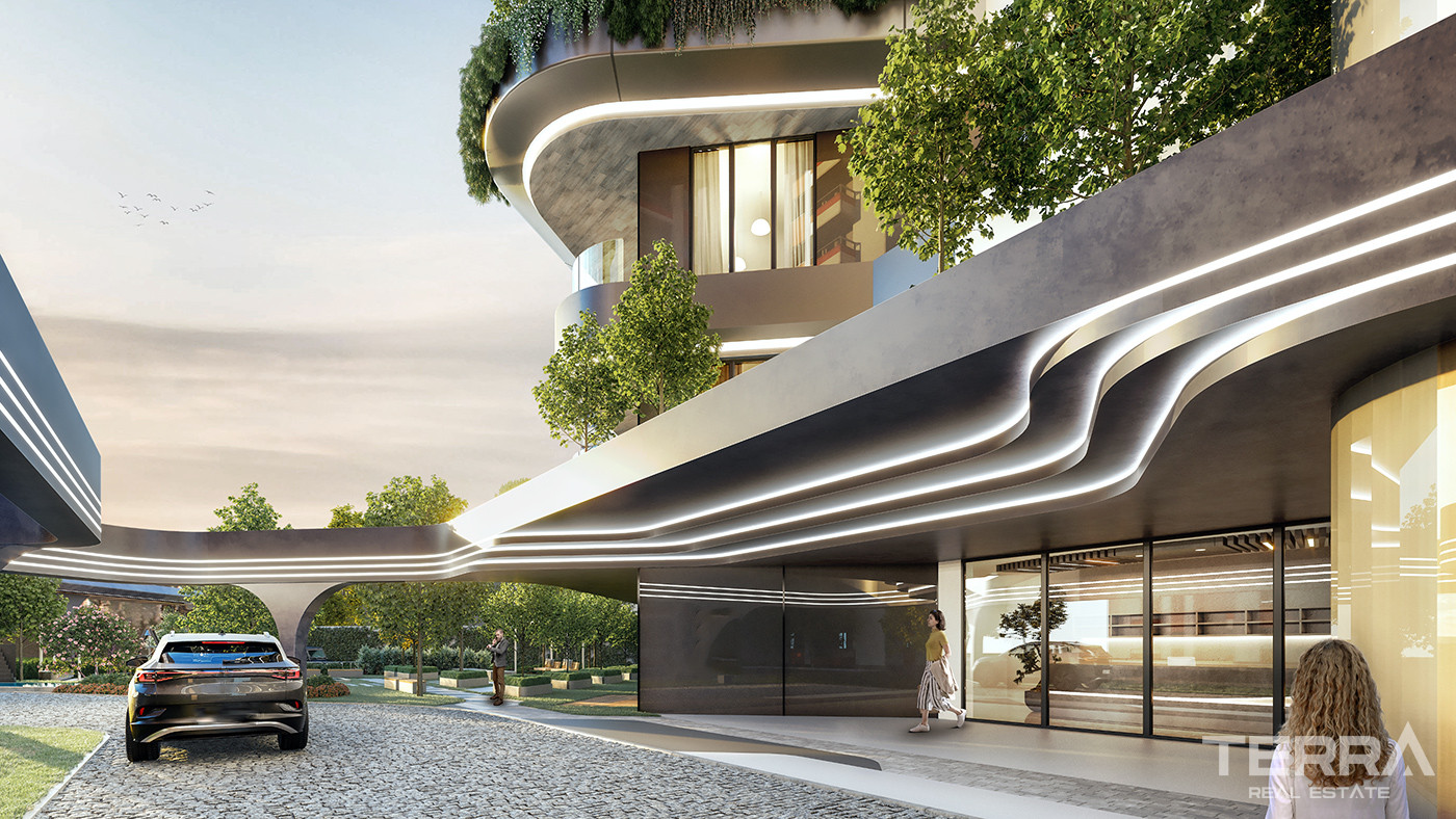 Luxe Apartments for Sale with Bosphorus View in İstanbul, Beşiktaş - 79179