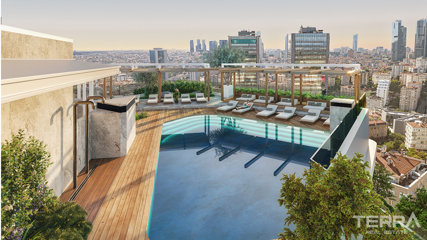 Luxe Apartments for Sale with Bosphorus View in İstanbul, Beşiktaş - 79181