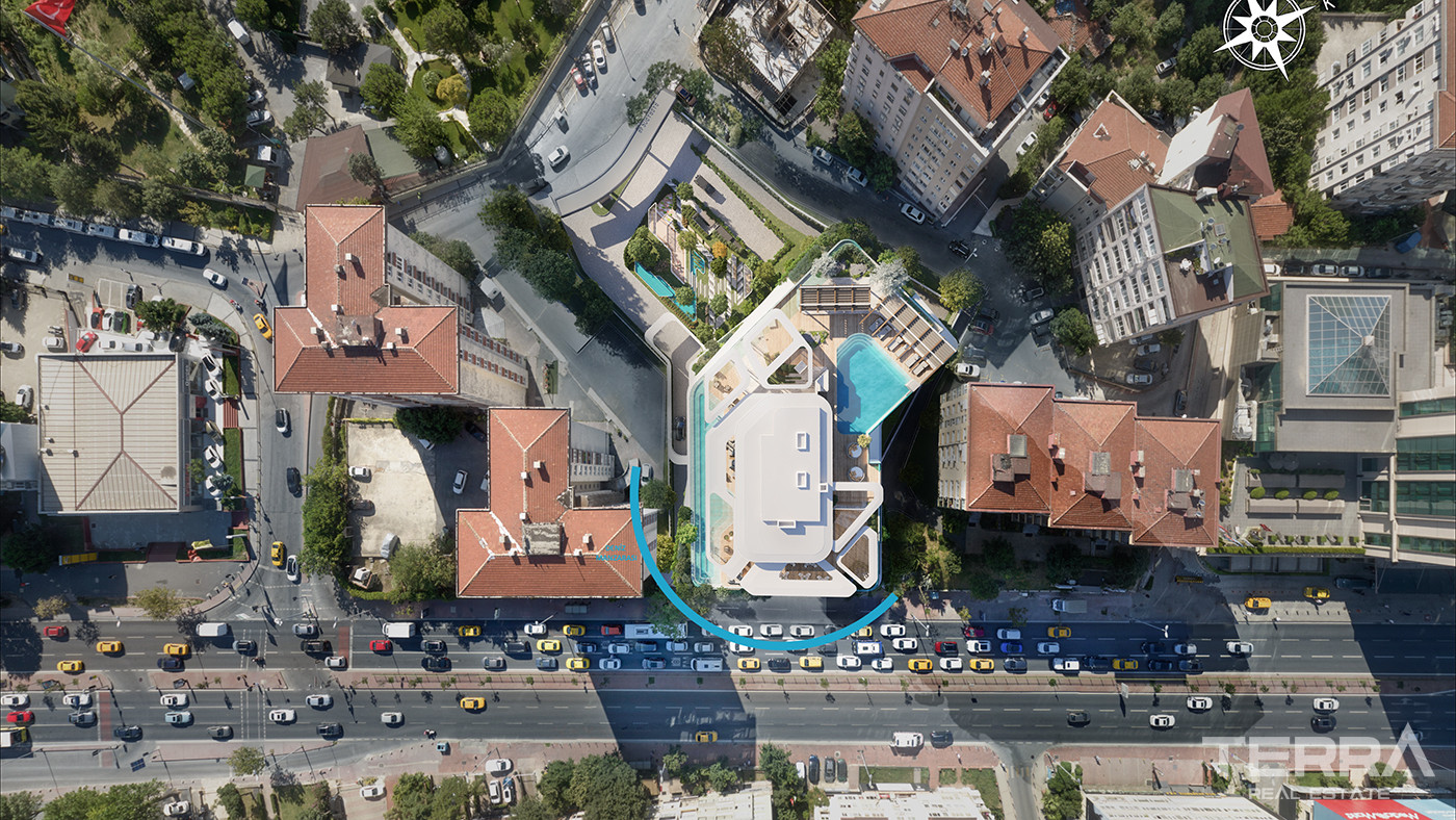 Luxe Apartments for Sale with Bosphorus View in İstanbul, Beşiktaş - 79187