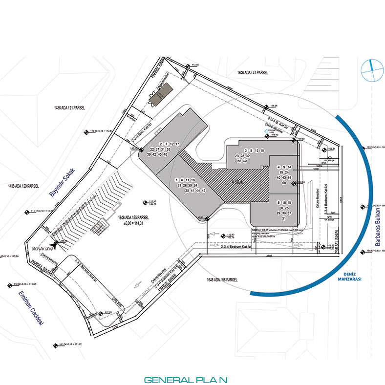 Luxe Apartments for Sale with Bosphorus View in İstanbul, Beşiktaş - 79192