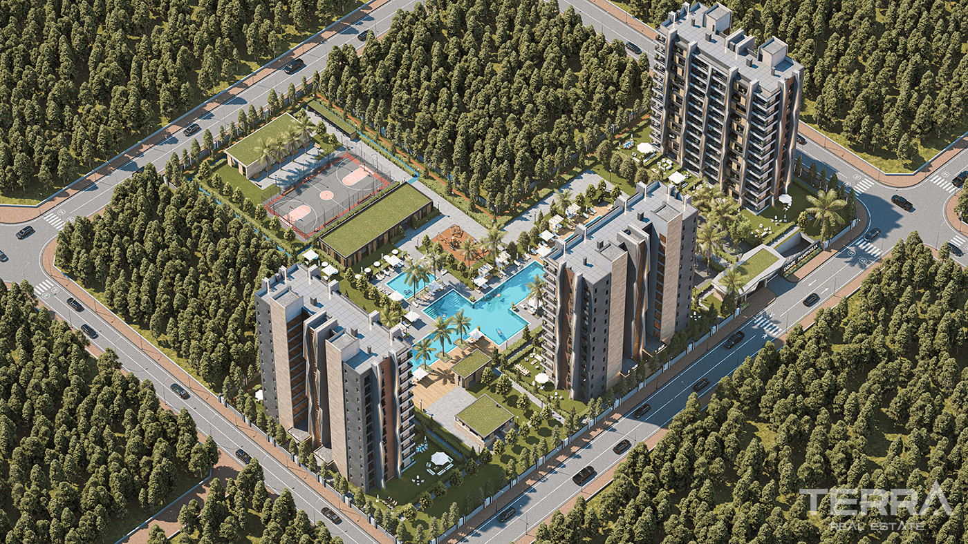 Najnowsze mieszkania w Antalyi z eleganckimi wnętrzami w Altıntaş - 79217
