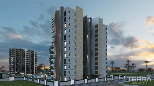 Newest Antalya Flats with High-Quality and Chic Interiors in Altıntaş