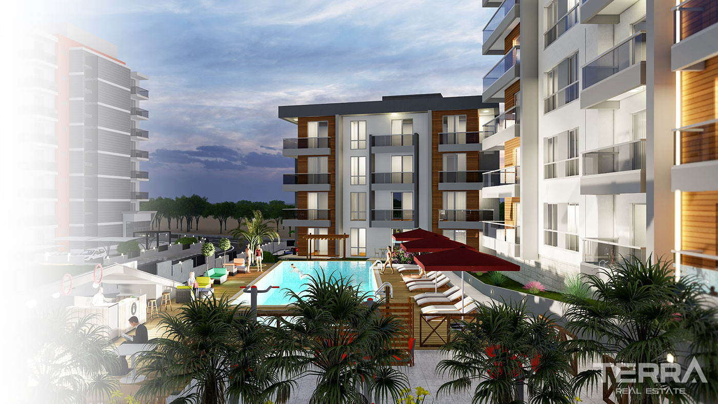 Ample Flats with High Investment Potential in Altıntaş, Antalya - 79267