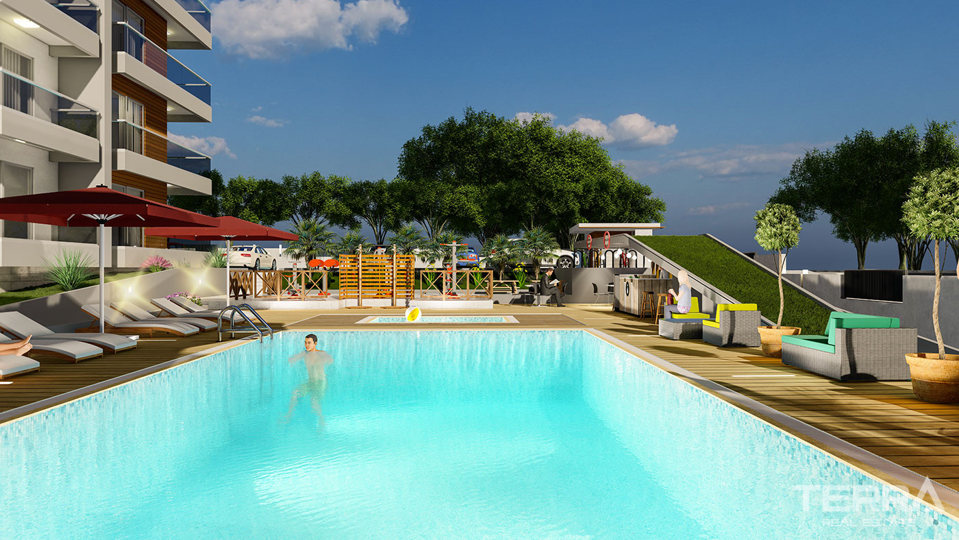 Ample Flats with High Investment Potential in Altıntaş, Antalya - 79269