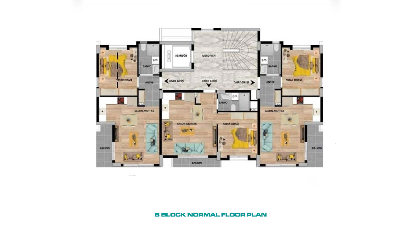 Ample Flats with High Investment Potential in Altıntaş, Antalya - 79276