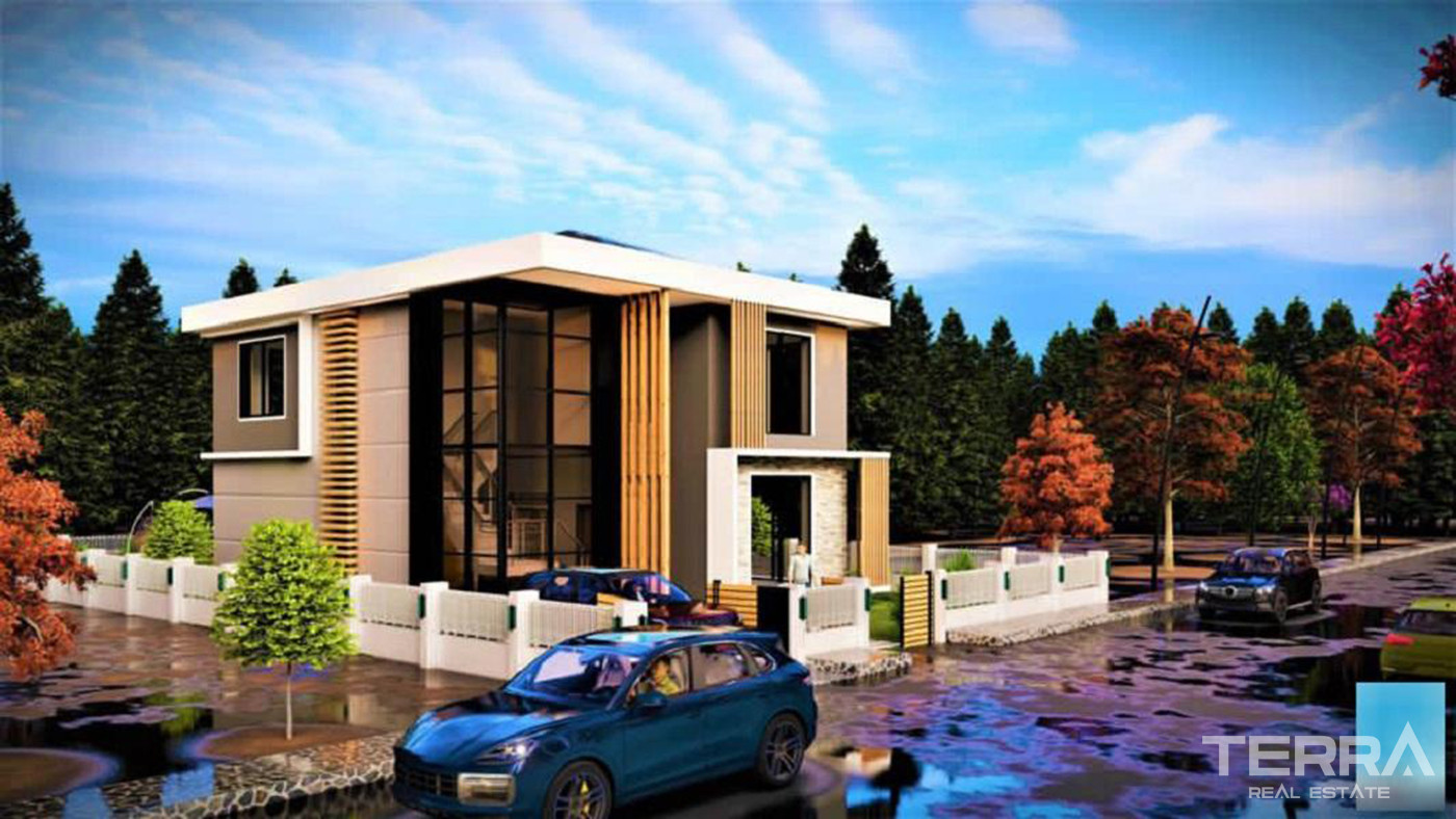 5+1 Detached Villa Offering Turkish Citizenship in Antalya, Döşemealtı - 79644