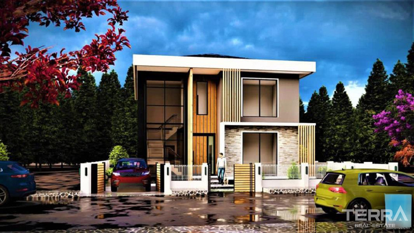 5+1 Detached Villa Offering Turkish Citizenship in Antalya, Döşemealtı - 79645